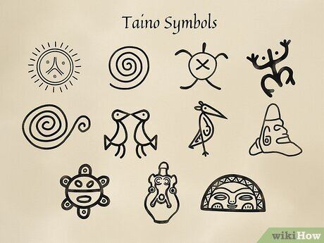 Taíno symbols guide chart